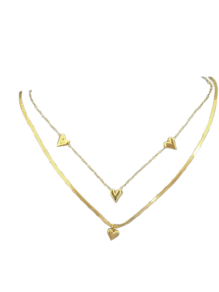 Double Heart Chain CH02