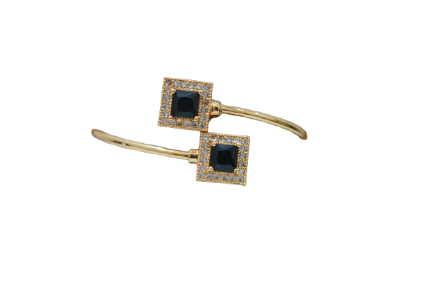 Black Square Stone-BR04