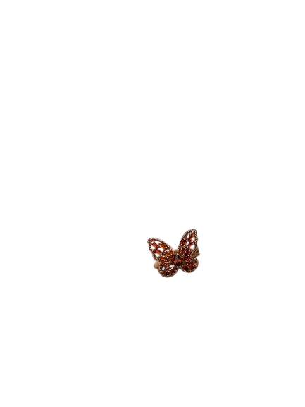 Rust Butterfly Ring RN07